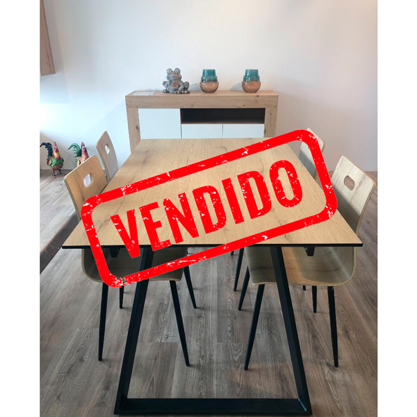 Mesa comedor extensible Timor