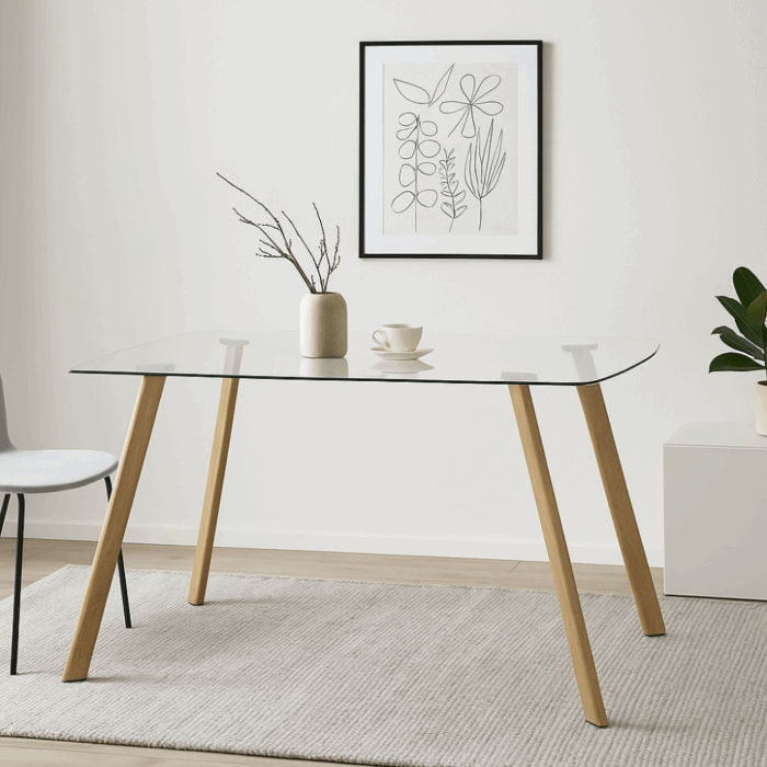 Mesa comedor crystal